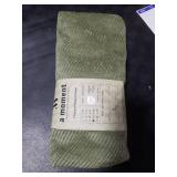 a moment Pack of 2 Decorative Chenille Throw Pillow Covers with Twill Cushion Covers for Sofa Living Room Couch Bed 20x20 Inch Moss Green