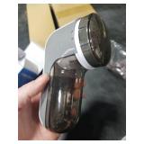 BEAUTURAL Fabric Shaver and Lint Remover, Sweater Defuzzer with 2-Speeds, 2 Replaceable Stainless Steel Blades, Battery Operated, Remove Clothes Fuzz, Lint Balls, Pills, Bobbles Gray