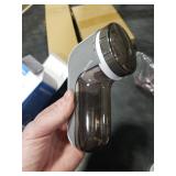 BEAUTURAL Fabric Shaver and Lint Remover, Sweater Defuzzer with 2-Speeds, 2 Replaceable Stainless Steel Blades, Battery Operated, Remove Clothes Fuzz, Lint Balls, Pills, Bobbles Gray