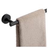 Bathroom Towel Bar, 16 Inch Towel Racks for Bathroom Wall Mounted, Heavy Duty Bathroom Towel Holder Organizer, Stainless Steel Home Towel Rod, Matte Black