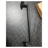 Bathroom Towel Bar, 16 Inch Towel Racks for Bathroom Wall Mounted, Heavy Duty Bathroom Towel Holder Organizer, Stainless Steel Home Towel Rod, Matte Black