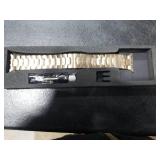 KADES Stainless Steel Link Bracelet for Apple Watch Band Series 11/10 42mm Series 9/8/7 41mm 6/5/4 40mm Series 3/2/1 38mm, Heavy Duty Metal Strap for Men, Original Gold