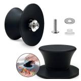 Universal Pot Lid Replacement Knobs, Ydeapi Silicone Pan Lid Holding Handles, Heat Resistant, Non-Slip Handle for Kitchen Cookware Lids and Covers (2 Packs)