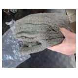 furrybaby Dog Blanket Soft Dog Blankets for Large Dogs Puppy Essentials Washable Sherpa Fleece Cat Blanket 40x47 Inches for Bed Furniture Couch Sofa (Large, Grey)