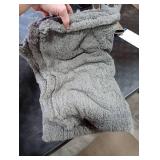 furrybaby Dog Blanket Soft Dog Blankets for Large Dogs Puppy Essentials Washable Sherpa Fleece Cat Blanket 40x47 Inches for Bed Furniture Couch Sofa (Large, Grey)