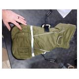 Dog Coat, Warm Dog Winter Coat Reflective Jacket Waterproof Fleece Vest, Pet Jacket Cozy for Cold Weather, Dogs Snowsuit Windproof, Adjustable Buckle for Large Dogs