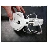 NUBWO Wireless Gaming Headset with Mic for Ps5 Ps4 PC, Zero Interference, 100-Hour Battery All-Day Play, 23ms Sync for Fortnite & Call of Duty/FPS Gamers, Triple Mode All Devices Compatible - White