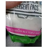 Dapple Baby Dishwasher Pacs, Hypoallergenic Dishwasher Pods Powered by Plants, Removes Milk Residue & Odor on Dishes, Baby Bottles & Kitchenware, Fragrance Free, 25 Count (Pack of 1) PACKS BROKEN