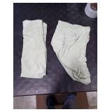 JQinHome Smoke Green Chair Covers for Dining Room Set of 2, High Stretch Removable Washable Parsons Chair Slipcover for Home Party Hotel Wedding Ceremony (2PCS,Smoke Green)