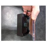 Rhinestone Self Sticky Note Holder Post it Note Dispenser Pop-Up Sticky Notes Dispenser 3 x 3 inch Post it Dispenser for Office Desk Accessories(Pink)