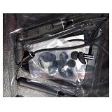 ibrain Brain Wireless Air Tube Headphones EMF Free Bluetooth Airtube Headset Air Tube Earbuds Wireless with Microphone for Protection Bluetooth Headphones with Volume Control for Gym Workout