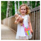 Civan Small Pop Purse,Unicorn Pop Purse for Girl Boy and Women Pop Bag with Unicorn Pop Toy,Shoulder Bag Fidget Toys Pop Fidget Backpack Toy for ADHD Anxiety School Backpack Silicone Bag Pop for Girls