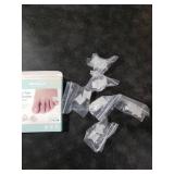 Welnove Gel Toe Separator, 12 Pack Pinky Toe Spacers, Aloe Vera Extract Infused Silicone Little Toe Spacers, Bunion Corrector, Bunion Cushions Pads for Preventing Rubbing & Relieve Pressure