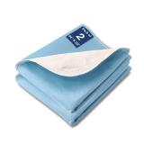 SOLOSHINE Bed Pads Washable Waterproof, 52 x 34 (2 Pack) Incontinence Bed Pads, Waterproof Mattress Protector & Washable Pee Pads, Perfect for Kids, Adults, The Elderly and Pets