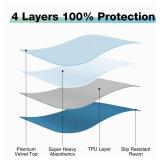 SOLOSHINE Bed Pads Washable Waterproof, 52 x 34 (2 Pack) Incontinence Bed Pads, Waterproof Mattress Protector & Washable Pee Pads, Perfect for Kids, Adults, The Elderly and Pets