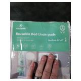 SOLOSHINE Bed Pads Washable Waterproof, 52 x 34 (2 Pack) Incontinence Bed Pads, Waterproof Mattress Protector & Washable Pee Pads, Perfect for Kids, Adults, The Elderly and Pets