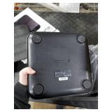 Wyze Smart Scale X - Digital Bathroom Scale for Body Weight, BMI, Body Fat, Muscle Mass, Heart Rate Monitor | Sync with Health Apps | for People, Baby & Pet, 400 lbs (Black)