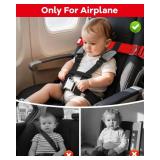 Duythy Airplane Harness for Toddlers with Soft Shoulder Pad Child Airplane Safety Travel Harness for Kids Baby Travel Essentials for Flying with Toddler Must Haves Toddler Plane Essentials