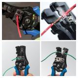 Klein Tools 11063W Wire Cutter/Stripper, Heavy Duty Automatic Tool for 8-20 AWG Solid and 10-22 AWG Stranded Electrical Wire