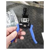 Klein Tools 11063W Wire Cutter/Stripper, Heavy Duty Automatic Tool for 8-20 AWG Solid and 10-22 AWG Stranded Electrical Wire