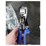 Klein Tools 11063W Wire Cutter/Stripper, Heavy Duty Automatic Tool for 8-20 AWG Solid and 10-22 AWG Stranded Electrical Wire