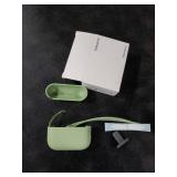 ORNARTO Compatible with AirPods Pro 3 Case 2025, Full Protective Hybrid Silicone for AirPods Pro 3rd Generation Case, Front LED Visible Skin Cover-Matcha