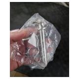 TOPSHINE Stainless Steel Trailer Hitch Pin and Clip, 5/8 Inch Diameter, Fits 2&2.5 Receiver (1 Pack)