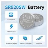 Fuspower 371 370 Watch Battery SR920SW AG6 LR921 Alkaline Button Cell (7 Count (Pack of 1))