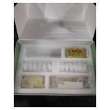 PNJHDZ Set of 12 Glass Cylinder Vases for Centerpieces with 8 Pack Vase filler 12 Pearl String 24 White Floating Candles for Centerpieces, Table Center pieces for Wedding Party Home Decor 5, 6, 8 Inch