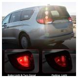 Huray Left Outer Halogen Tail Light Fit for Chrysler Pacifica & Voyager 2017-2020 LH Taillight Tail lamp Rear Brake Lamp Assembly OE Style Replacement for CH2804113 (Driver Side)