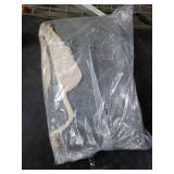 Beige Rugs for Bedroom 4x5.9 ft - Ultra Soft Faux Fur Area Rug - Plush Non-Slip Shaggy Carpet for Living Room, Cozy Fluffy Rug for Kids Boys Girls Dorm Nursery Room, High Pile Floor Carpet