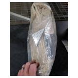 Beige Rugs for Bedroom 4x5.9 ft - Ultra Soft Faux Fur Area Rug - Plush Non-Slip Shaggy Carpet for Living Room, Cozy Fluffy Rug for Kids Boys Girls Dorm Nursery Room, High Pile Floor Carpet