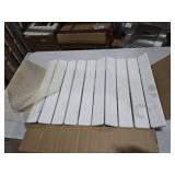 cuomaop Stone Dish Drying Mat for Kitchen Counter, 23x15.3 Inch Large Fast-Absorbing Diatomaceous Earth Drying Pad, Quick Dry Foldable Stone Dish Mats for Countertop Dishes, Bottles, Cups and Utensils