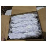 VEVOR 50 Pcs White Chair Covers Polyester Spandex Chair Cover Stretch Slipcovers for Wedding Party Dining Banquet Chair Decoration Covers