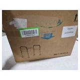 Loyoda Toilet Safety Rails,Height-Adjustable Toilet Frame Width-Adjustable Toilet Handles Foldable Toilet Rail Provides Support for Seniors Pregnant Disabled Gray