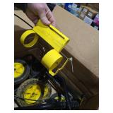 Parking Lot Striping Machine, Playing Field Striping Line Marking Machine, Compatible with Professional Inverted Striping Spray Paint, 2-4\" Width Adjustable Line Striper for Fast Accurate Marking