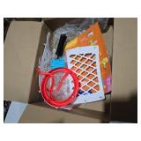 Move2Play, Giraffe Basketball Hoop & Soccer Goal Activity Center | 30+ Sounds & Songs + 5 Lights | 1 2 3 Year Old Birthday Gift for Boys and Girls | Toy for Baby & Toddlers (Yellow)