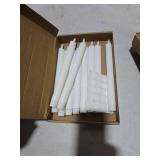 FillTouch Gold Candlestick Holders with Flameless LED Candles Bulk for Wedding Valentines Table Centerpieces Home Decor