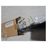 20 Inch Shower Grab Bar w/Anti Slip Rubber Grip, Munzong Black Stainless Steel Bathroom Grab Bar, Bathroom Balance Bar,Safety Handrail Support,Handicap Injury Elderly Senior Assist Bath Handle