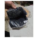 allheart Scrubs for Women & Men Medical Scrub Set with V-Neck Top & Cargo Pants Nursing Uniform with 6 Pockets, XL, Black