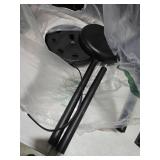 VAIIGO Sign Holder Stand - 8.5x11 Inch Adjustable Floor Standing Sign Stand for Display, Pedestal Poster Stand for Vertical & Horizontal View, Indoor & Outdoor Use for Business & Store - Black