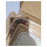 Ahomdoo Cat Scratcher pad Sisal cat Scratching Interactive Toy with Track Wooden Ball Cats Scratch Pad for Physical Exercise