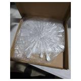 Hicarer 4 Pcs Starburst Wall Decor Bling Wall Art Crystal Teardrop 3D Hanging Rhinestone Radial Metal Artwork Modern Accent Sculptures Decorations for Living Room Home Office Bedroom