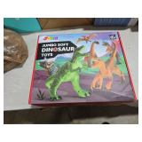 JOYIN Big Dinosaur Toys for Toddlers, 6 Piece Large Soft Dinosaur Figures with an Educational Book, Jumbo Realistic Toys for Boys and Girls Gift, Birthday Easter Gifts for Kids Ages 1 2 3 4 5