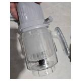 Bear Baby Food Maker with 18.5oz Dual-Layer Steam Baskets, OneStep Baby Food Processor Steamer Puree Blender Grinder Mills, Auto Cooking Grinding&Sterili-zing for Healthy Homemade Baby Food, BPA-Free