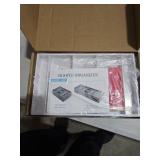 3 Tier Drawer Organizer - Expandable Junk Drawer Organizer Smart Office Supply Organizer, Folding Drawer Storage Multi-level Desk Organizer for Makeup,Jewelry,Kitchen Storage (1 Row 3 Tier, White)