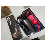 Champs MMA Boxing Reflex Ball Set with Punch Counter App | 4 Balls with Varying Weights, Headband & 4 Spare Strings to Improve Speed, Hand Eye Coordination Training | Boxing Equipment, MMA Gear Gift