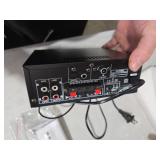 Romica Stereo Audio Amplifier, 2 Channel 450W+450W Bluetooth 5.0 Home Theater Power Amplifier with FM Radio, USB, SD, Optical & Coaxial Inputs, Amplifier for Passive Speakers and Active subwoofer