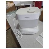 SimerSure Top Fill Humidifier, 2L Water Tank for Bedroom, 28H Long Lasting White Air Humidifier for Large Room, Ultra Quiet 25dB Cool Mist for Baby, Plants, Office, Easy to Clean & Fill