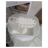 SimerSure Top Fill Humidifier, 2L Water Tank for Bedroom, 28H Long Lasting White Air Humidifier for Large Room, Ultra Quiet 25dB Cool Mist for Baby, Plants, Office, Easy to Clean & Fill